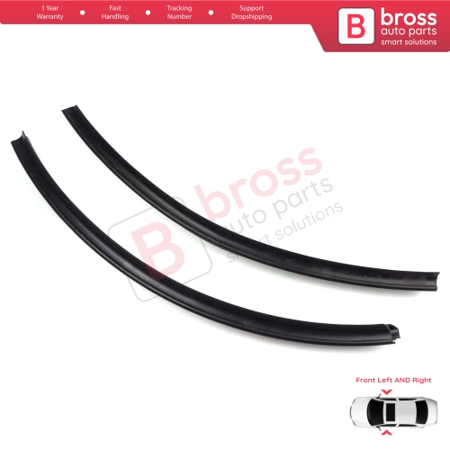 Front Door Inner Fender Arch Seal Set for VW Transporter T5 T6 T6.1 Caravelle Multivan 7H0837565 7H0837566