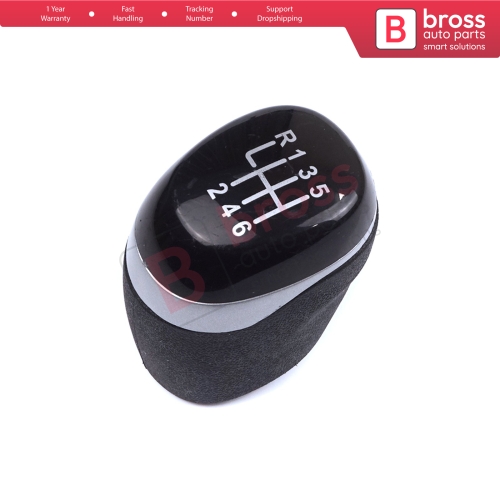 Manual Gear 6 Speed Shift Stick Knob Head for Renault Megane MK4 BFB Kadjar Talisman 328654845R