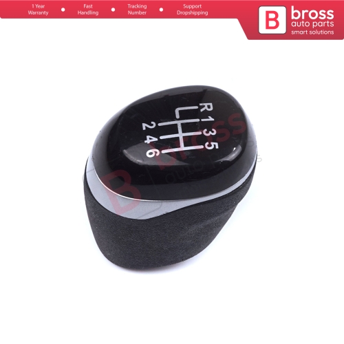Manual Gear 6 Speed Shift Stick Knob Head for Renault Megane MK4 BFB Kadjar Talisman 328654845R