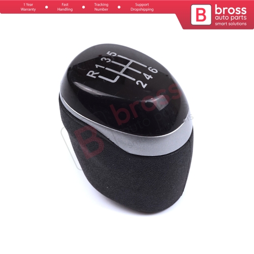 Manual Gear 6 Speed Shift Stick Knob Head for Renault Megane MK4 BFB Kadjar Talisman 328654845R