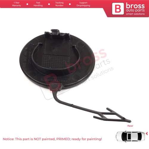 Rear Tow Hitch Eye Hook Cover Cap for Audi A6 S6 C7 Avant Quattro A6L 4G5807441B
