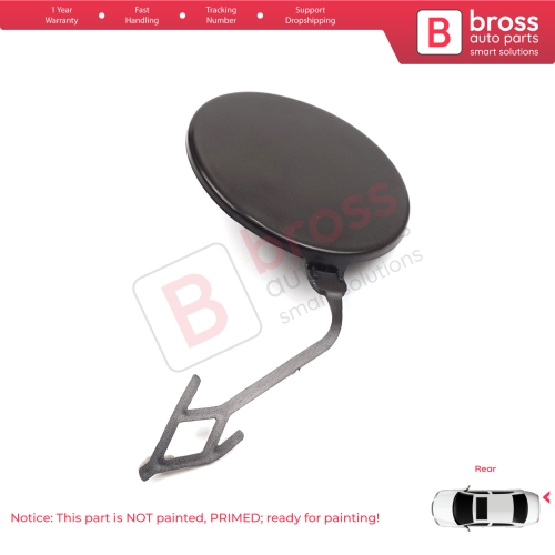Rear Tow Hitch Eye Hook Cover Cap for Audi A6 S6 C7 Avant Quattro A6L 4G5807441B