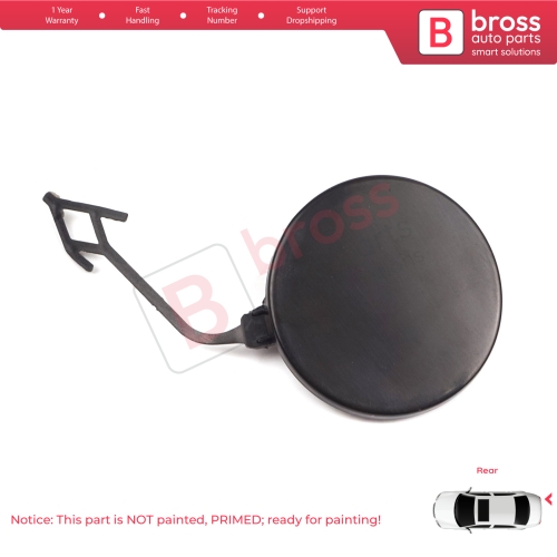 Rear Tow Hitch Eye Hook Cover Cap for Audi A6 S6 C7 Avant Quattro A6L 4G5807441B