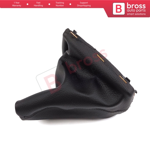 Black Manual Gear Shift Stick Boot Gaiter Cover for Ford Focus Trend MK2 2008-2011 1524512 
