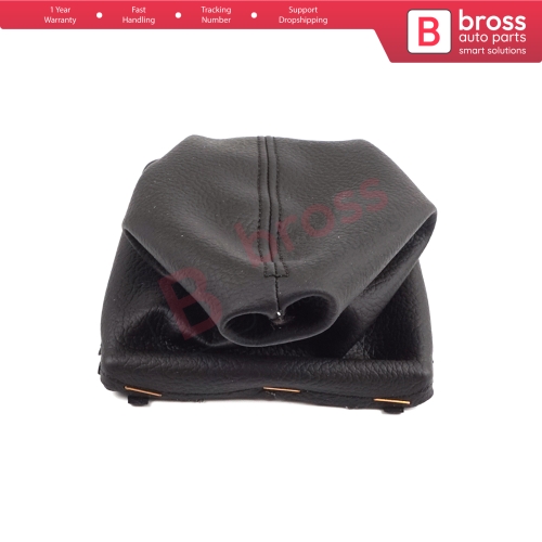 Black Manual Gear Shift Stick Boot Gaiter Cover for Ford Focus Trend MK2 2008-2011 1524512 