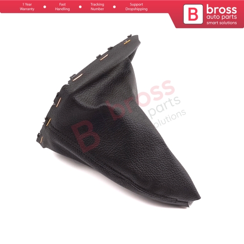 Black Manual Gear Shift Stick Boot Gaiter Cover for Ford Focus MK2 Titanium 2008-2011 1548262
