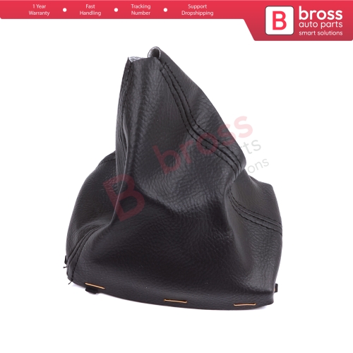Black Manual Gear Shift Stick Boot Gaiter Cover for Ford Focus C-Max MK1 DM2 2003-2010 1337917