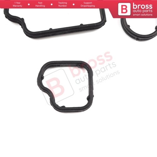 Oil Filter Holder Gasket Set Oil Cooler O-Ring Seals for Audi Seat Skoda VW VAG 1.6TDI 2.0 TDI Engines 03L198070 03L198441