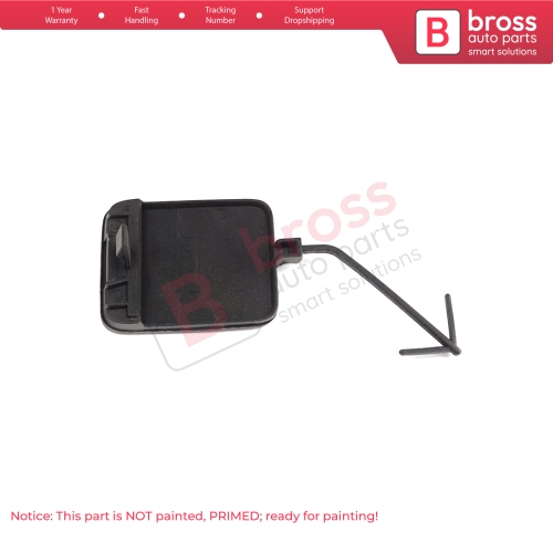 Front Bumper Tow Hitch Eye Hook Cover Cap for Seat Leon MK2 1P1 2009-2013 Facelift 1P0807241C