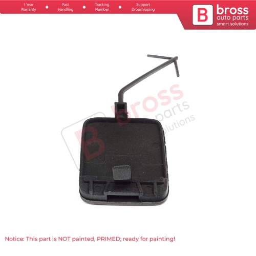 Front Bumper Tow Hitch Eye Hook Cover Cap for Seat Leon MK2 1P1 2009-2013 Facelift 1P0807241C