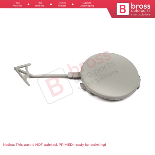 Rear Bumper Tow Hitch Eye Hook Cover Cap for Seat Leon MK3 5F ST SC 2012-2016 Pre-Facelift 5F0807441 