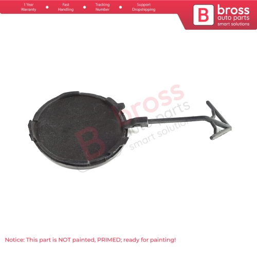 Rear Bumper Tow Hitch Eye Hook Cover Cap for Seat Leon MK3 5F ST SC 2012-2016 Pre-Facelift 5F0807441 