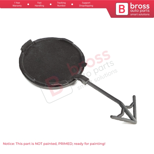 Rear Bumper Tow Hitch Eye Hook Cover Cap for Seat Leon MK3 5F ST SC 2012-2016 Pre-Facelift 5F0807441 