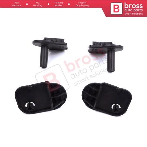 Radiator Mounting Bracket Right Left Set for Ford Focus MK1 C170 1998-2005 2S418C342BRTK