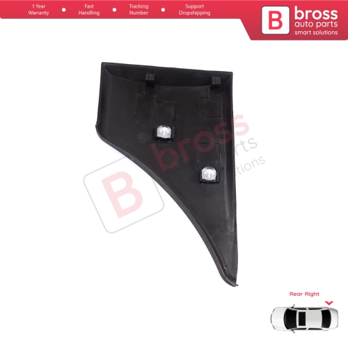 Rear Right Fender Trim Molding for Citroen Berlingo MK1 M49 M59 1996-2008 8547.K4