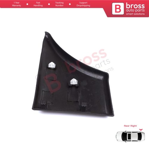 Rear Right Fender Trim Molding for Citroen Berlingo MK1 M49 M59 1996-2008 8547.K4