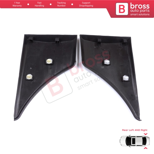 Rear Left Right Fender Trim Molding for Citroen Berlingo MK1 M49 M59 1996-2008 8547L9 8547K4