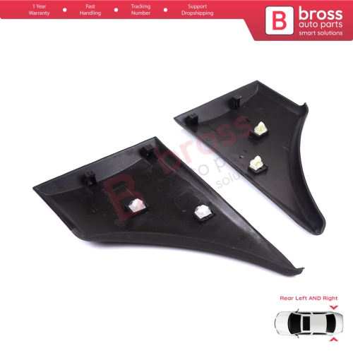 Rear Left Right Fender Trim Molding for Citroen Berlingo MK1 M49 M59 1996-2008 8547L9 8547K4