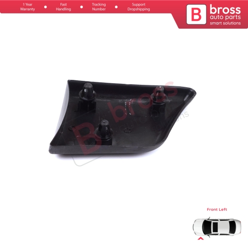 Front Left Fender Trim Molding for Peugeot Partner M49 1996-2002 Pre-Facelift 8544.F1
