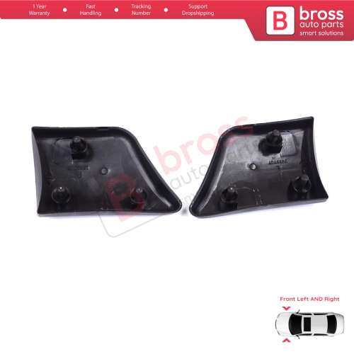 Front Left Right Fender Trim Molding for Peugeot Partner M49 1996-2002 Pre-Facelift 8544.F2 8544.F1