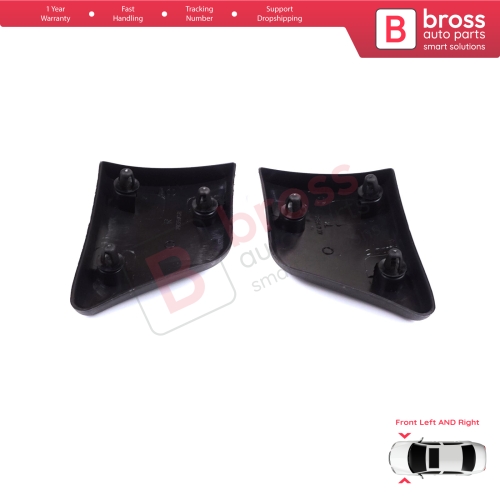 Front Left Right Fender Trim Molding for Peugeot Partner M49 1996-2002 Pre-Facelift 8544.F2 8544.F1