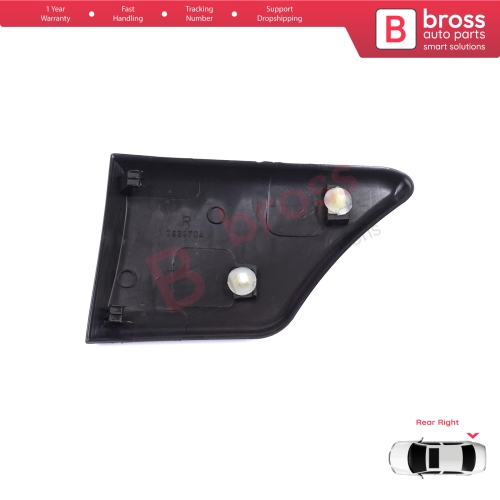 Rear Right Fender Trim Molding for Peugeot Partner MK1 M49 M59 1996-2008 8547.K5