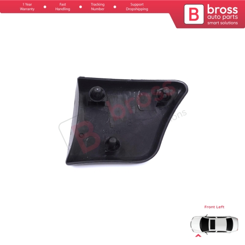 Front Left Fender Trim Molding for Peugeot Partner M59 2002-2008 Facelift 8544.J5