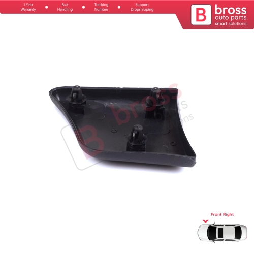 Front Right Fender Trim Molding for Peugeot Partner M59 2002-2008 Facelift 8544.J6