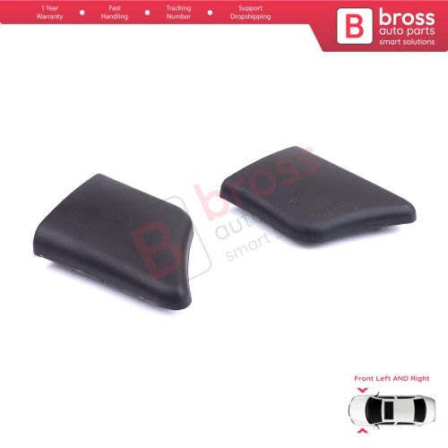 Front Left Right Fender Trim Molding for Peugeot Partner M59 2002-2008 Facelift 8544.J5 8544.J6