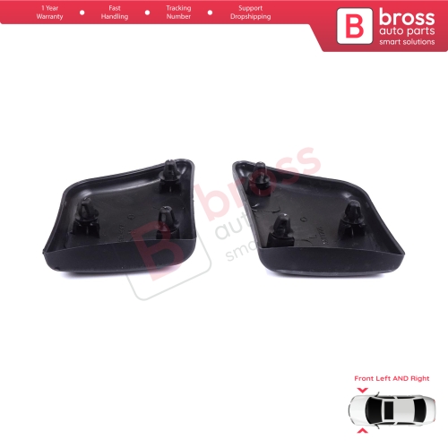 Front Left Right Fender Trim Molding for Peugeot Partner M59 2002-2008 Facelift 8544.J5 8544.J6