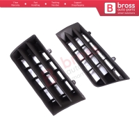 Front Bumper Air Vent Grille Panel Left Right for Renault Megane MK2 2002-2006 Pre-Facelift 8200114156