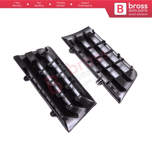Front Bumper Air Vent Grille Panel Left Right for Renault Megane MK2 2002-2006 Pre-Facelift 8200114156