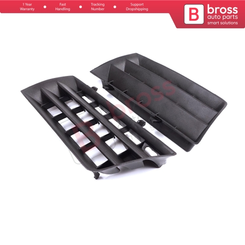Front Bumper Air Vent Grille Panel Left Right for Renault Megane MK2 2002-2006 Pre-Facelift 8200114156