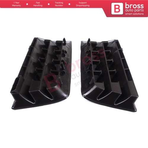 Front Bumper Air Vent Grille Panel Left Right for Renault Megane MK2 2002-2006 Pre-Facelift 8200114156