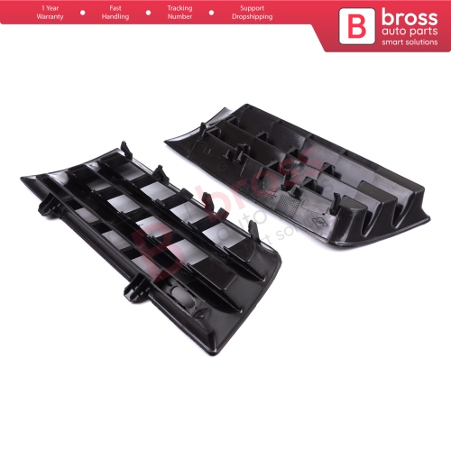 Front Bumper Air Vent Grille Panel Left Right for Renault Megane MK2 2002-2006 Pre-Facelift 8200114156