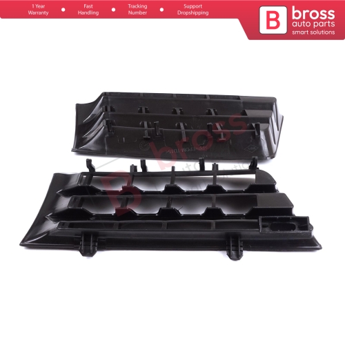 Front Bumper Air Vent Grille Panel Left Right for Renault Megane MK2 2002-2006 Pre-Facelift 8200114156