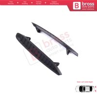 Rear Bumper Right Left Moulding Trim Vent Cover for Renault Megane MK4 LFB 2016-On Sedan 850760115R