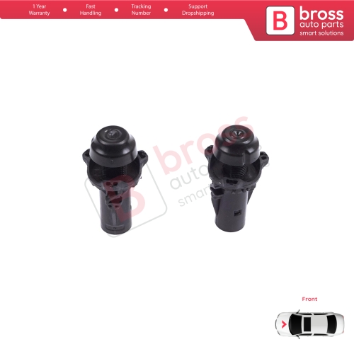2 Pieces Adjustable Bonnet Hood Stop Buffer for Renault Clio MK5 Captur MK2 Taliant Dacia Sandero MK3 658291760R