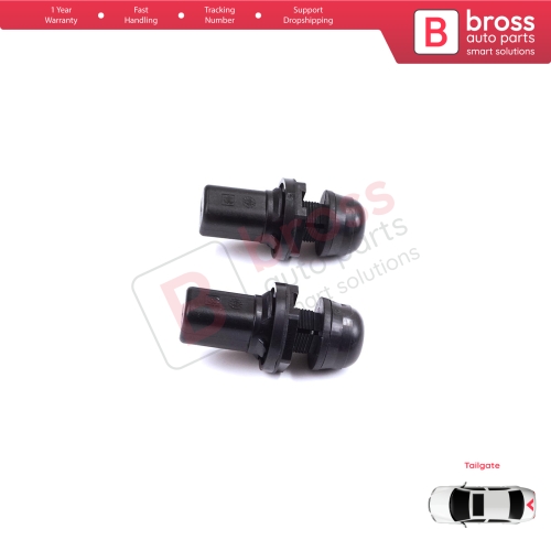 2 Pieces Rear Trunk Tailgate Stop Buffer for VW Seat Skoda 6X0827499 5KD827499 3C5827499B