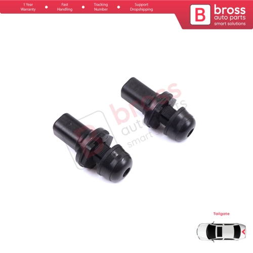 2 Pieces Rear Trunk Tailgate Stop Buffer for VW Seat Skoda 6X0827499 5KD827499 3C5827499B
