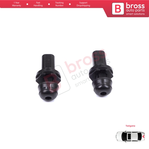 2 Pieces Rear Trunk Tailgate Stop Buffer for VW Seat Skoda 6X0827499 5KD827499 3C5827499B