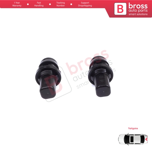 2 Pieces Rear Trunk Tailgate Stop Buffer for VW Seat Skoda 6X0827499 5KD827499 3C5827499B
