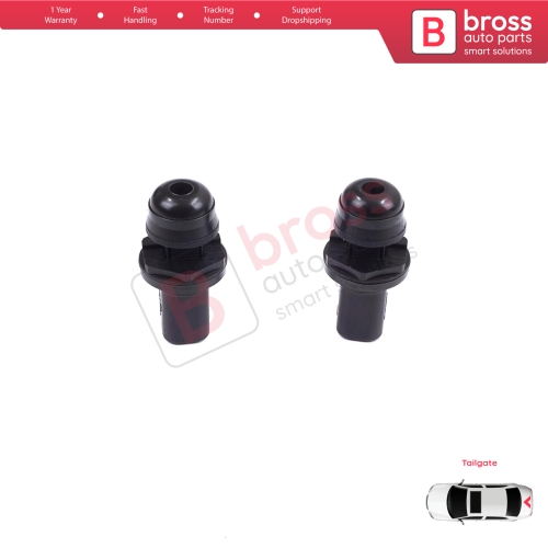 2 Pieces Rear Trunk Tailgate Stop Buffer for VW Seat Skoda 6X0827499 5KD827499 3C5827499B