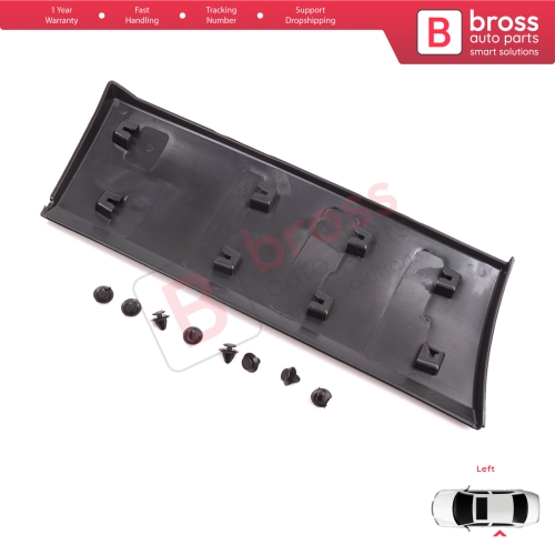 Rear Left Side Moulding Panel For Renault Trafic MK3 Fiat Talento Opel Vivaro B Nissan NV300 Primastar 788137407