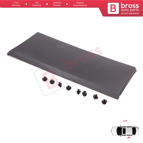Rear Left Side Moulding Panel For Renault Trafic MK3 Fiat Talento Opel Vivaro B Nissan NV300 Primastar 788137407