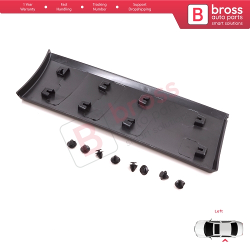 Rear Left Side Moulding Panel For Renault Trafic MK3 Fiat Talento Opel Vivaro B Nissan NV300 Primastar 788137407