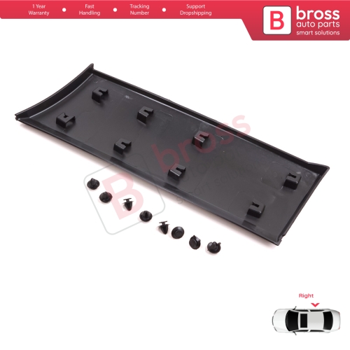 Rear Right Side Moulding Panel For Renault Trafic MK3 Fiat Talento Opel Vivaro B Nissan NV300 Primastar 788129036