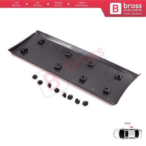 Rear Right Side Moulding Panel For Renault Trafic MK3 Fiat Talento Opel Vivaro B Nissan NV300 Primastar 788129036
