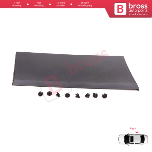 Rear Right Side Moulding Panel For Renault Trafic MK3 Fiat Talento Opel Vivaro B Nissan NV300 Primastar 788129036
