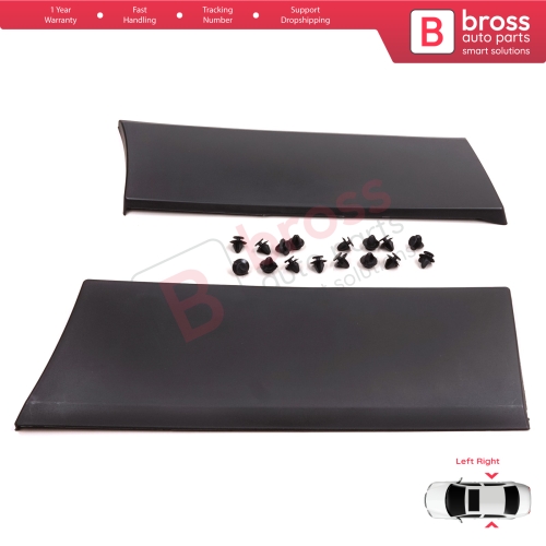 Rear Left Right Side Moulding Panel For Renault Trafic MK3 Fiat Talento Opel Vivaro B Nissan NV300 Primastar 788137407 788129036